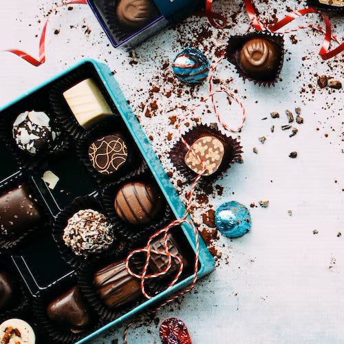 Pralinen Geschenkidee nachhaltig