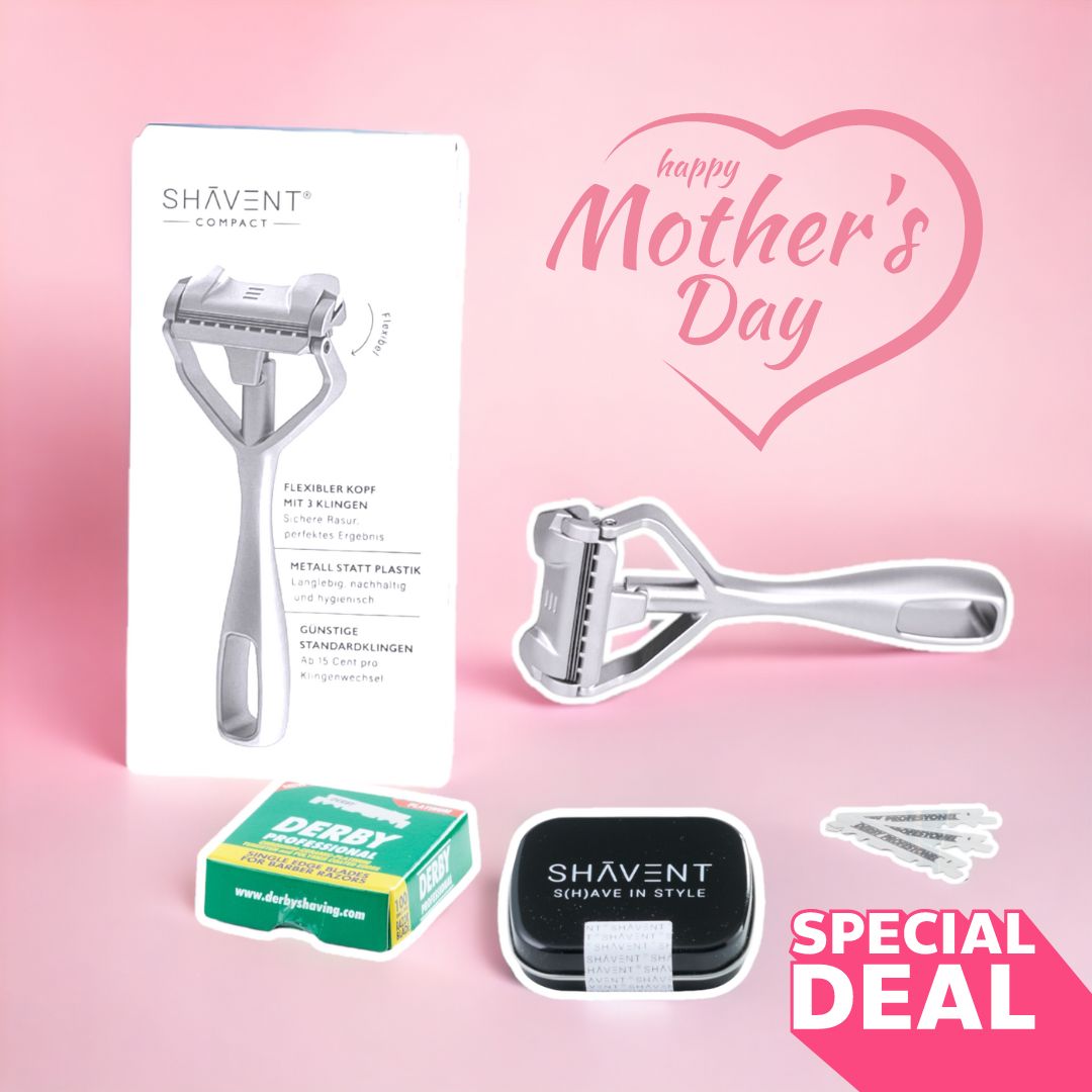 Mother's Day Special: SHAVENT Compact all-round set including 100 blades