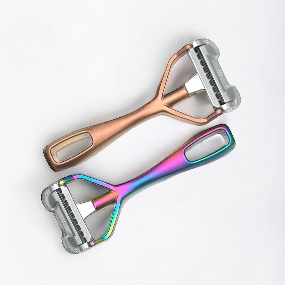 Reisegröße: SHAVENT Compact 1.0, die handliche Metallrasur für Reise / Dusche - Matte Chrome
