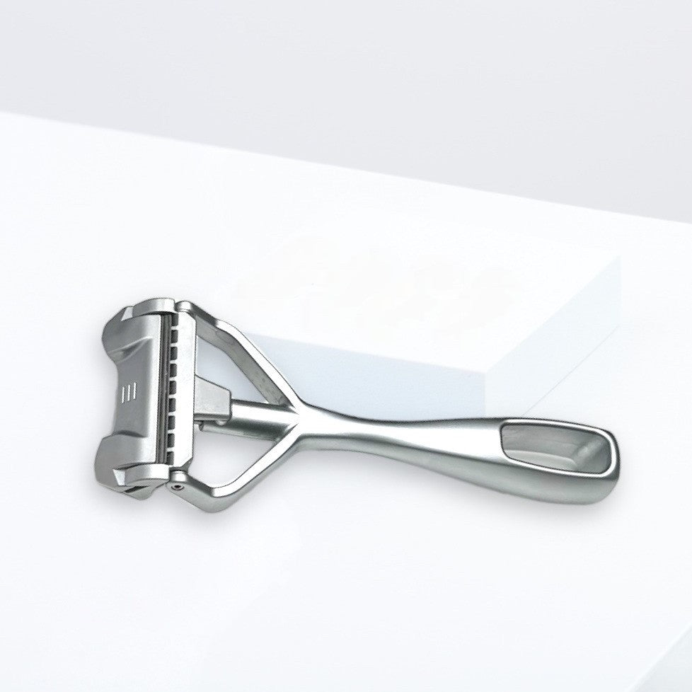 Reisegröße: SHAVENT Compact 1.0, die handliche Metallrasur für Reise / Dusche - Matte Chrome