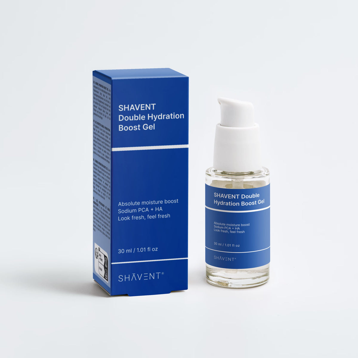 NOUVEAU : SHAVENT soin du visage – Gel booster Double Hydration – pour paraître plus frais, chaque jour