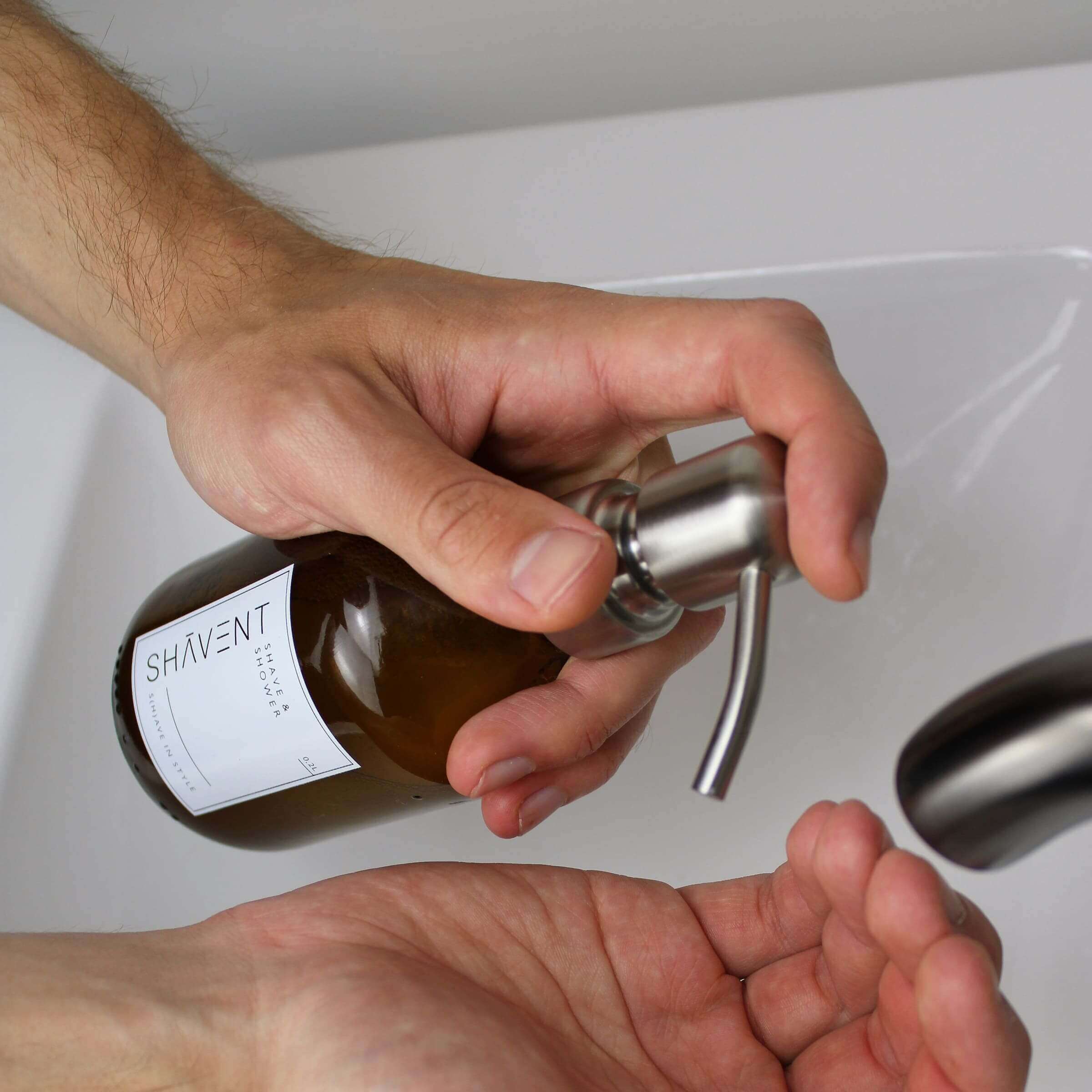 SHAVENT 2.0 Muttertag Special Set: Rasierer, Klingen, Rasiergel und Spender für eine plastikfreie, sanfte Rasur – ideal für Mama oder Me-Time.
