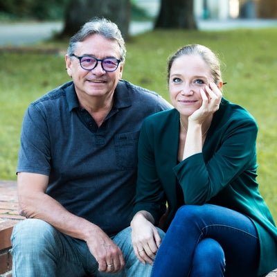 Armin und Romy von Shavent sitzend