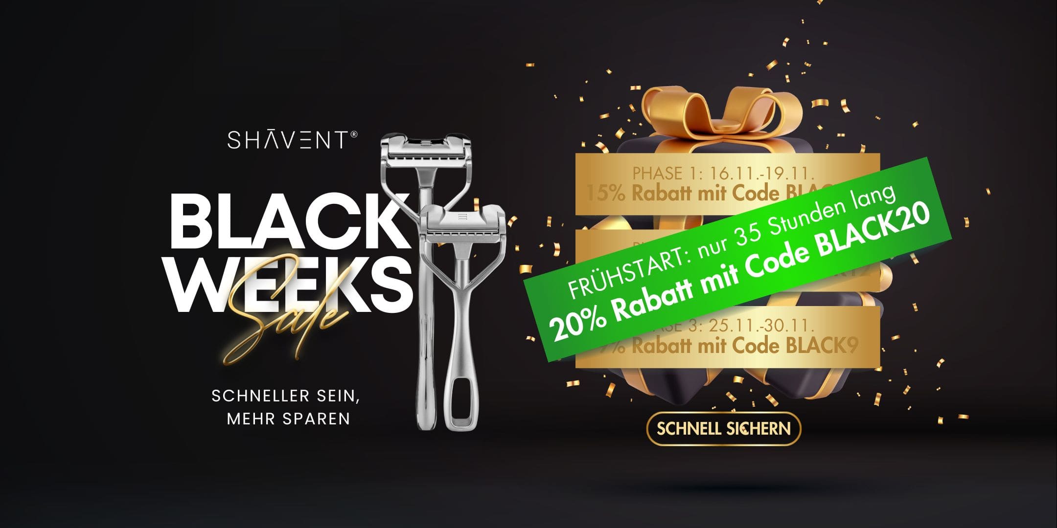 Black Week Frühstart