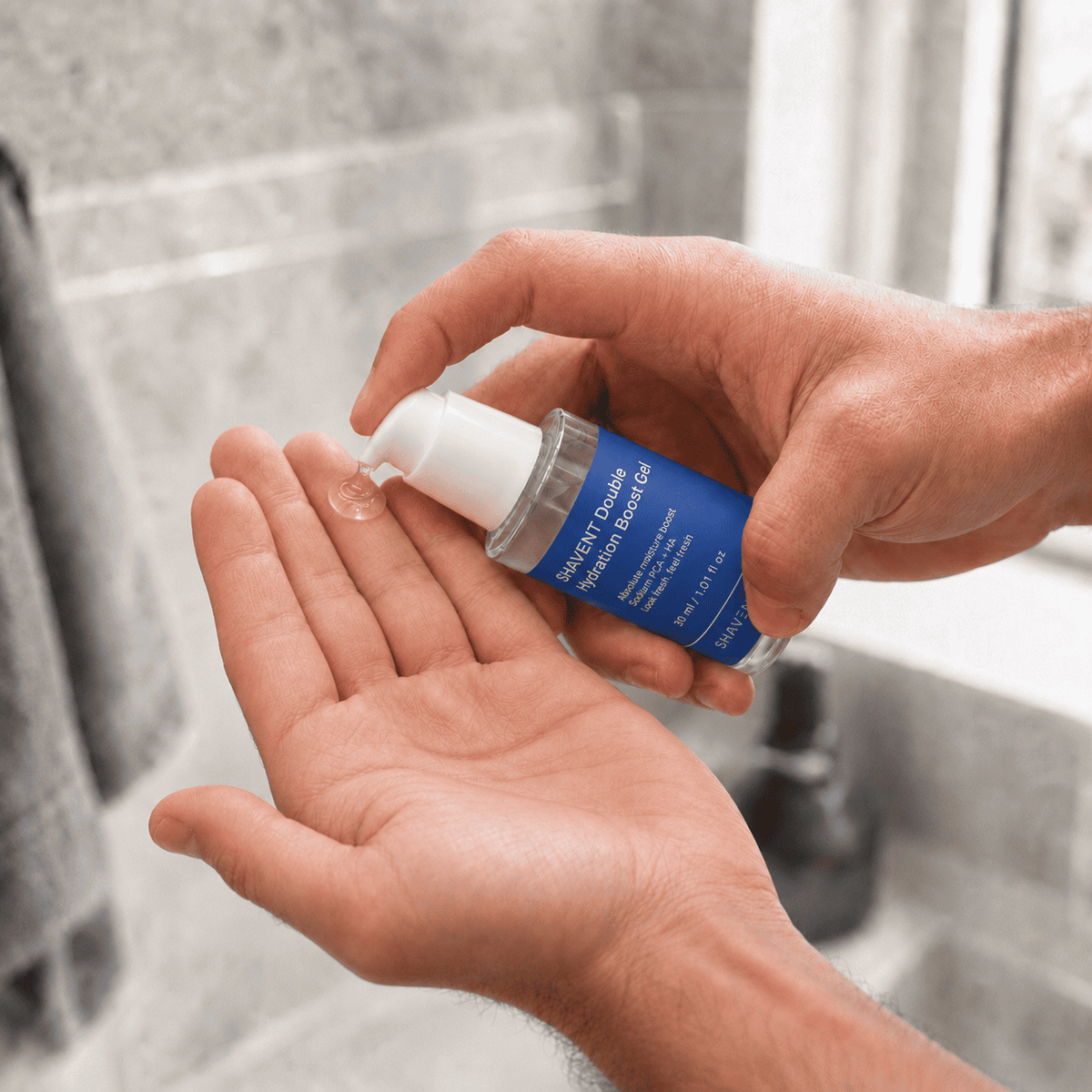 NOUVEAU : SHAVENT soin du visage – Gel booster Double Hydration – pour paraître plus frais, chaque jour