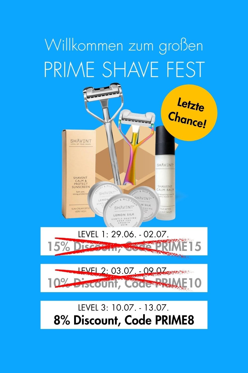 Prime Shave Fest Level 3