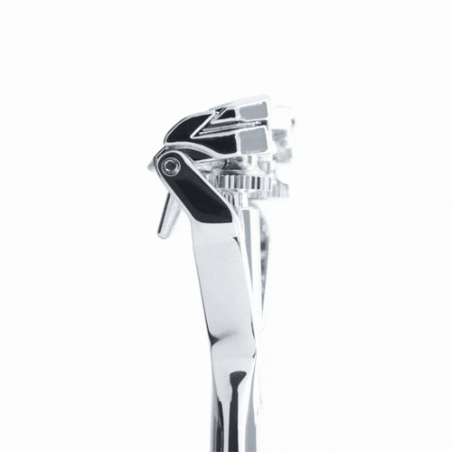 SHAVENT Schwingkopf-Rasierer Aus Metall - Plastikfreier Nassrasierer Für Herren (Gesicht & Körper), Made In Germany